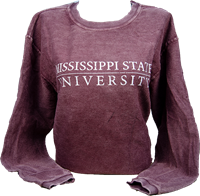 Chicka-D Misssissippi State University Bar Corded Sweatshirt