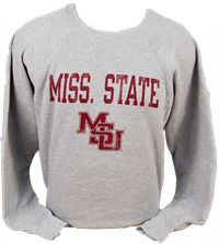 Retro Brand Miss. State Vault Logo Sweatshirt