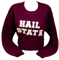 Capri Designs Glitter Hail State Sweatshirt