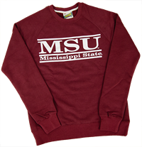 MVSport MSU over Mississippi State Sweatshirt