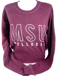 Chicka-D MSU Bulldogs Cozy Sweatshirt