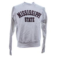 Champion Reverse Weave Crew Neck Miss State Sweatshirt