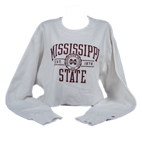 Women's Mississippi Stare Cropped Sweatshirt