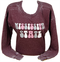 Chika-d Mississippi State Tricolor Sweatshirt