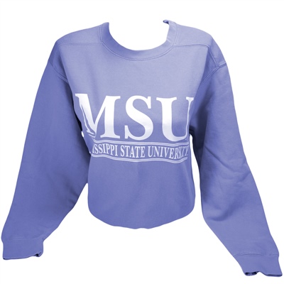 Comfort Colors Msu Sweatshirt Campus Book Mart