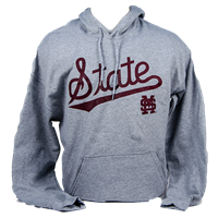 Bayou Apparel State Script with M over S Sweatshirt