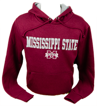 Colosseum Nippy Out Mississippi State Banner M Hoodie