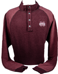 Tommy Bahama Banner M Snap Mock Two-Toned Sweater