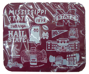 Mississippi State Various Logos Mouse Pad