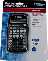 Texas Instruments TI-30XA Scientific Calculator