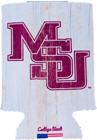 Stacked MSU Est 1878 Can Coozie