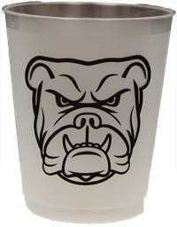Royal Standard Bulldog Head 10 Pack 16oz Plastic Cups
