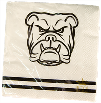 Royal Standard Bulldog Face 20 Pack Napkins