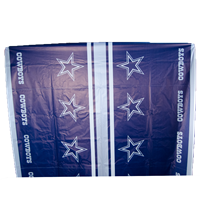 Dallas Cowboys Stars And Stripes 54" X 102" Tablecloth