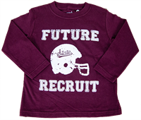 Garb Future Recruit State Script Helmet Long Sleeve Tee