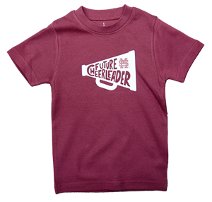 MSU Future Cheerleader Short Sleeve Tee