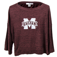 Flying Colors M State Crop Sweater