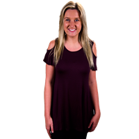 Cold Shoulder Fashion Sleeveless Dress