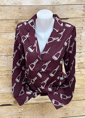 Stewart Simmons Cowbell Long Sleeve Buttonup