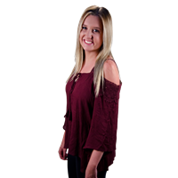 Simi Crochet Cold Shoulder Top With Tassels