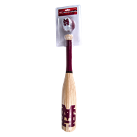 Rawlings Wood Grain Foam Bat and Ball Baseball Set