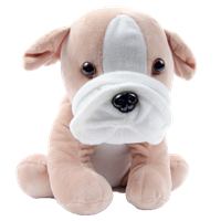 Bulldog Warmies Plush Toy