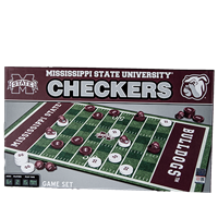 Mississippi State Checkers Game Set