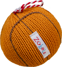 Zubels Hand Knit 5" Basketball Toy