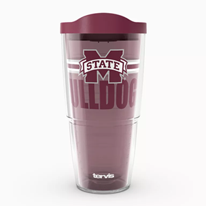 Tervis Tumbler 24 oz Banner M with Stripes Tumbler
