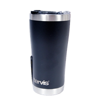 Tervis Stainless Steel Black Powder Coat 20 oz tumbler