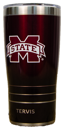 Tervis Ombre Mississippi State Banner M 20 oz Stainless Steel Tumbler