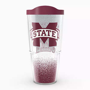 Tervis Tumbler 24 oz Banner M Mississippi State Frosty Tumbler