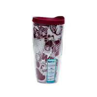 Tervis 24oz Mississippi State All Over Logos Tumbler