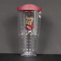 Tervis Tumbler 24 oz Vintage Walking Bulldog Tumbler With Lid
