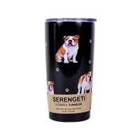 16oz Bulldogs All Over Tumbler with Lid