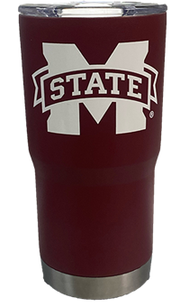 Alumni Hall Bulldogs, Mississippi State Yeti Powder Coated 30oz Tumbler, Alumni Hall