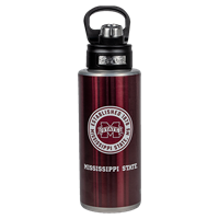 Tervis 32 oz Banner M Circle Logo with Stripes Travel Water Bottle