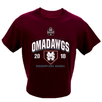 2018 Cws Omadawgs Short Sleeve Tee