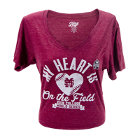 2018 Cws My Heart Is On The Field Short Sleeve Tee