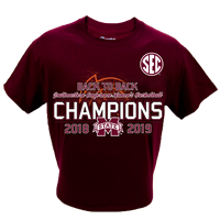 2019 Women's Basketball Champs Short Sleeve Tee