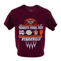 Women's Basketball Road To The Final Four Short Sleeve Tee