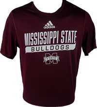 2020 Adidas Mississippi State Bulldogs Banner M Creator Tee