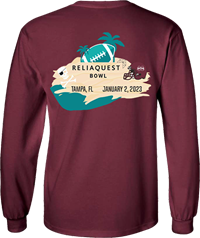 2023 ReliaQuest Bowl Beach Long Sleeve Tee