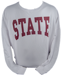 Chicka D State Oversized Long Sleeve Tee