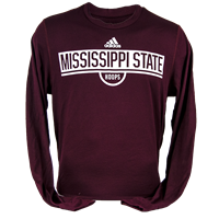 2019 Adidas Mississippi State Hoops Creator Tee