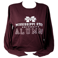 Russell Mississippi State Alumni Long Sleeve Tee