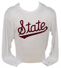 Badger State Script Long Sleeve Tee