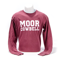 Comfort Colors Moor Cowbell Long Sleeve Tee
