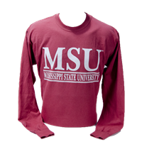 Comfort Colors Msu Long Sleeve Tee