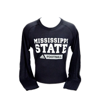 Adidas Gridiron Sideline Mississippi State Football Long Sleeve Tee